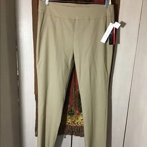 Tribal flatten It Slimming khaki pants size 14 NWT
